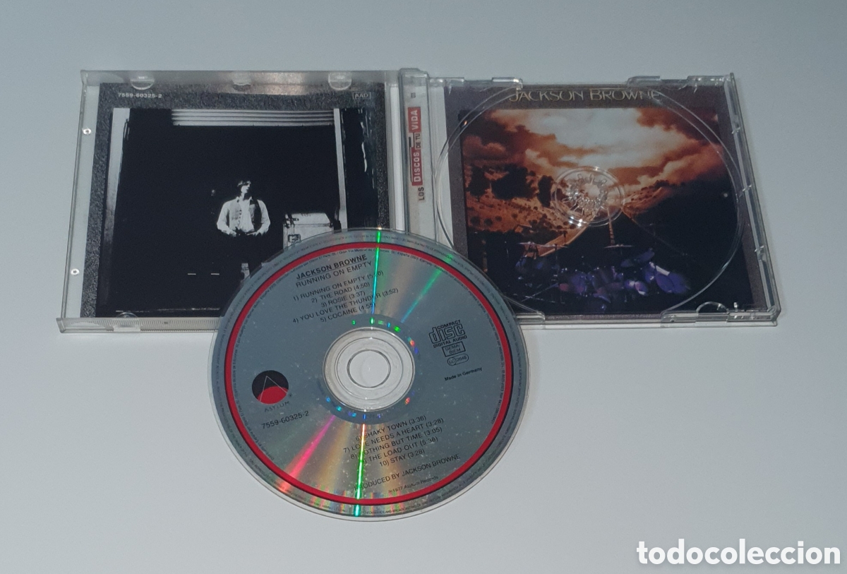 CDs de m&uacute;sica: JACKSON BROWNE / CD 2003 / RUNNING ON EMPTY - Foto 2
