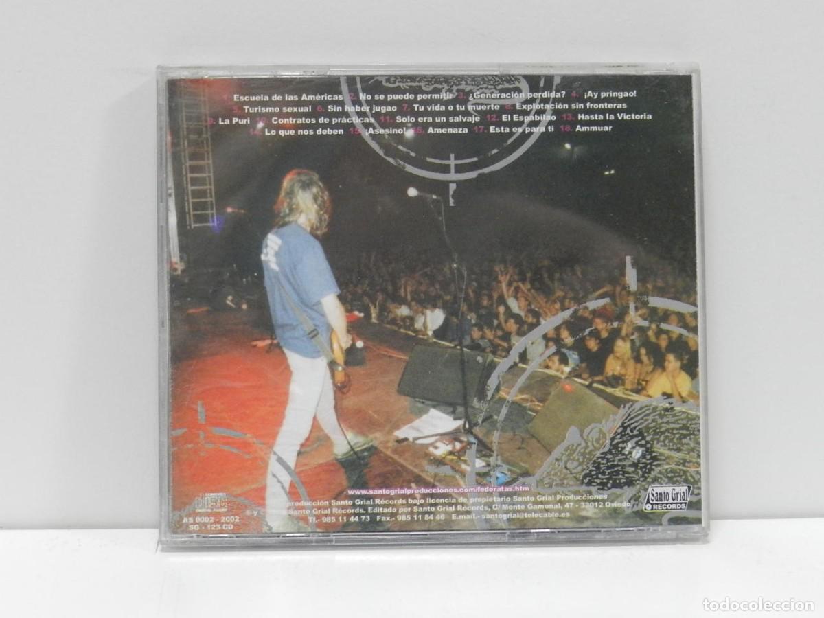 CDs de m&uacute;sica: DISCO CD. Fe De Ratas &ndash; Ratatata... Tour. COMPACT DISC. - Foto 2