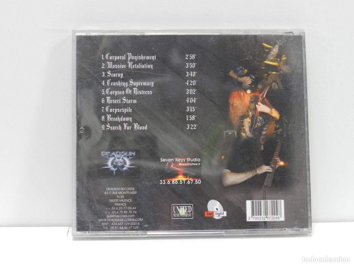 CDs de m&uacute;sica: DISCO CD. Darkrise &ndash; Massive Retaliation. COMPACT DISC. - Foto 2