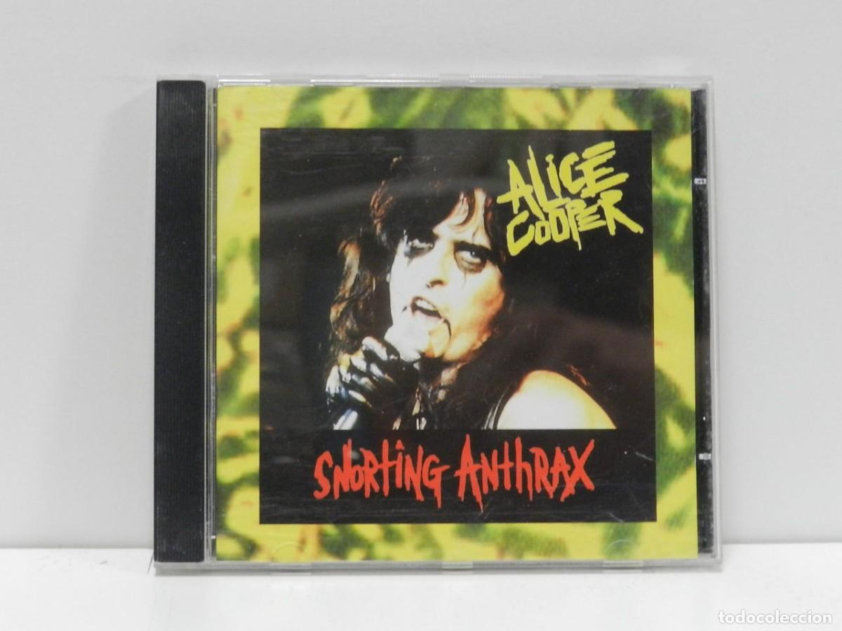 CDs de m&uacute;sica: DISCO CD. Alice Cooper &ndash; Snorting Anthrax. COMPACT DISC. - Foto 1