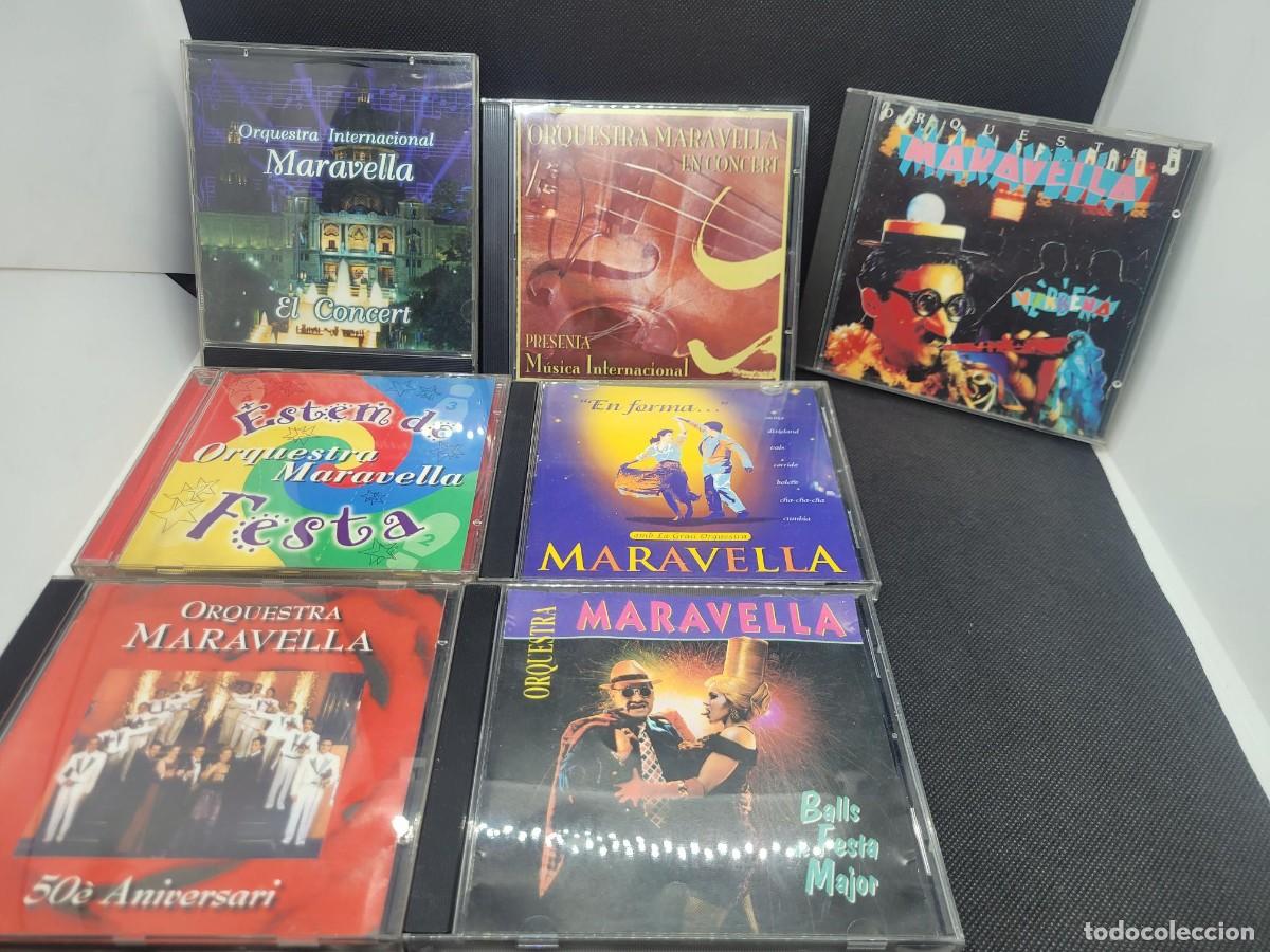 CDs de m&uacute;sica: Lote de 7 cd ORQUESTRA MARAVELLA - Foto 1