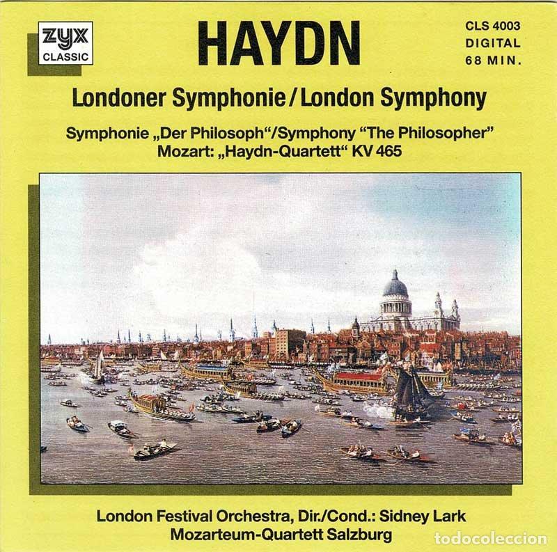 CDs de m&uacute;sica: Haydn / Mozart - Symphony The Philosopher / Haydn Quartett. CD - Foto 1