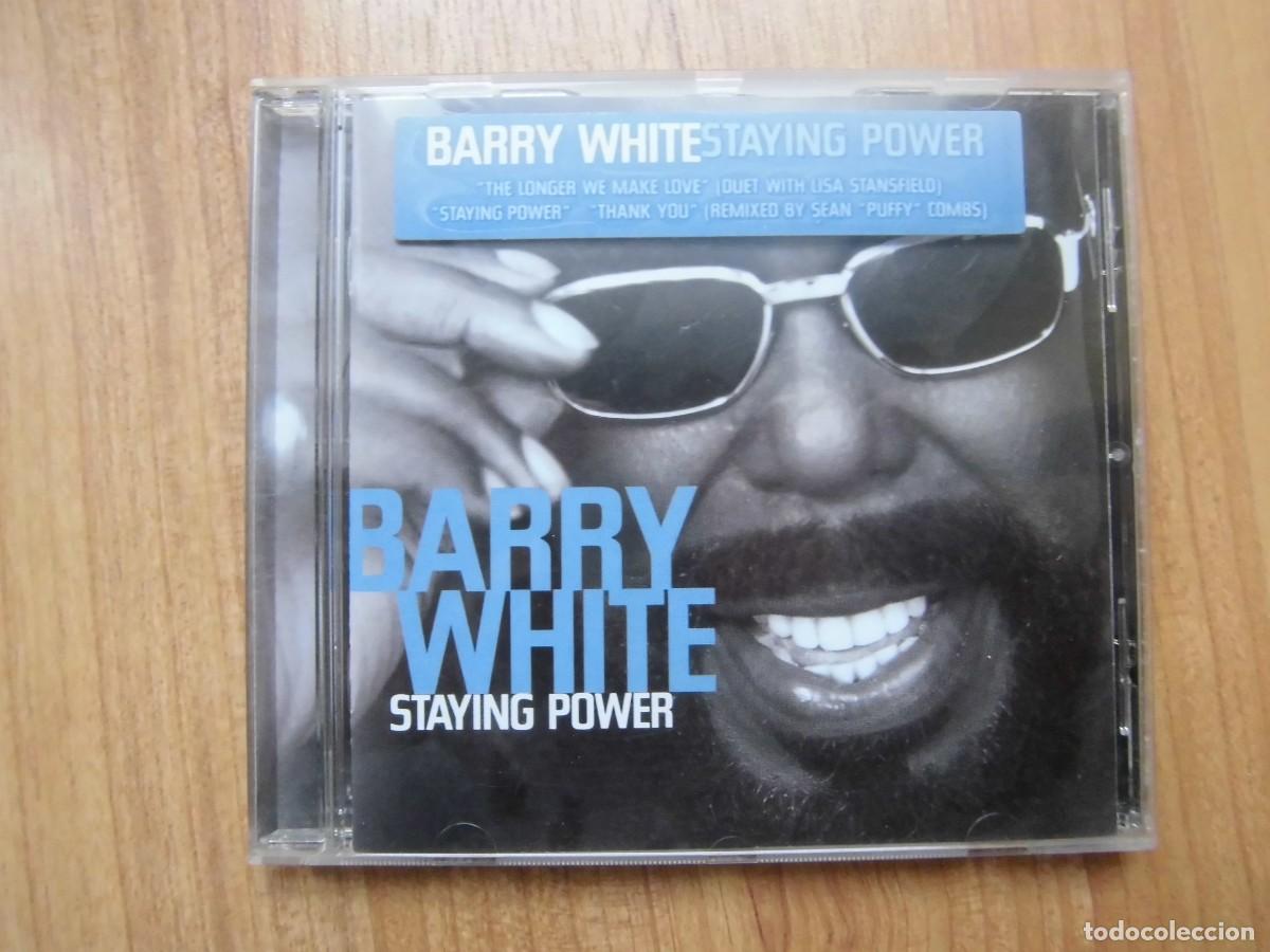 CDs de m&uacute;sica: CD BARRY WHITE STAYING POWER - Foto 1