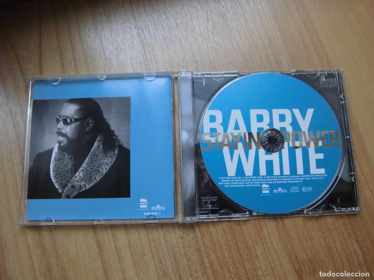 CDs de m&uacute;sica: CD BARRY WHITE STAYING POWER - Foto 3