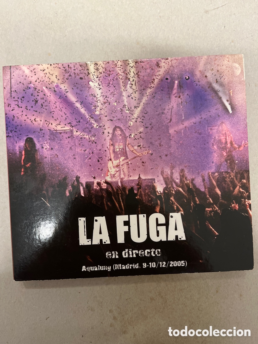 CDs de m&uacute;sica: LA FUGA EN DIRECTO AQUALUNG MADRID 9-10/12/2005 CD + DVD