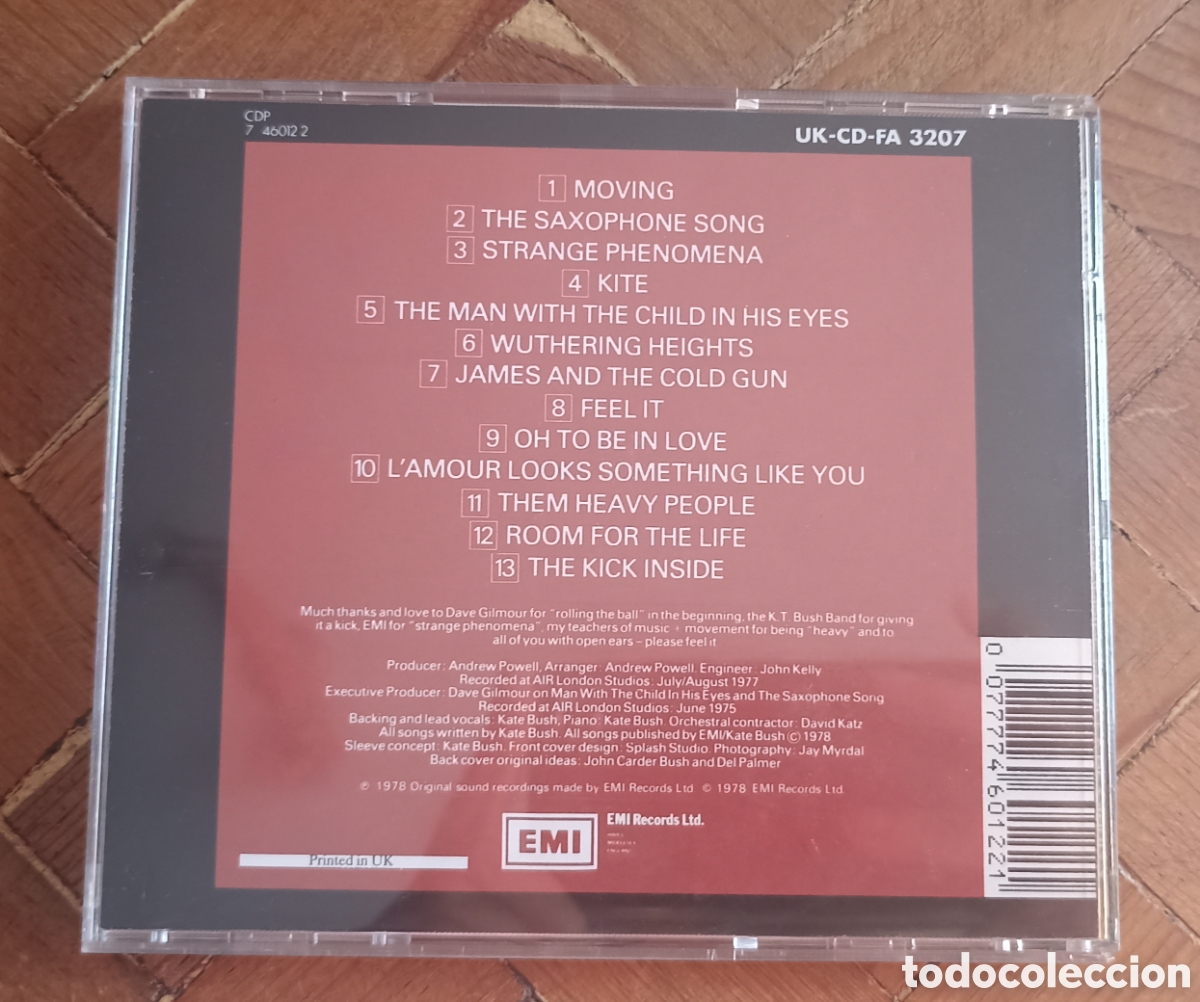 CDs de m&uacute;sica: CD Kate Bush The kick inside - Foto 2