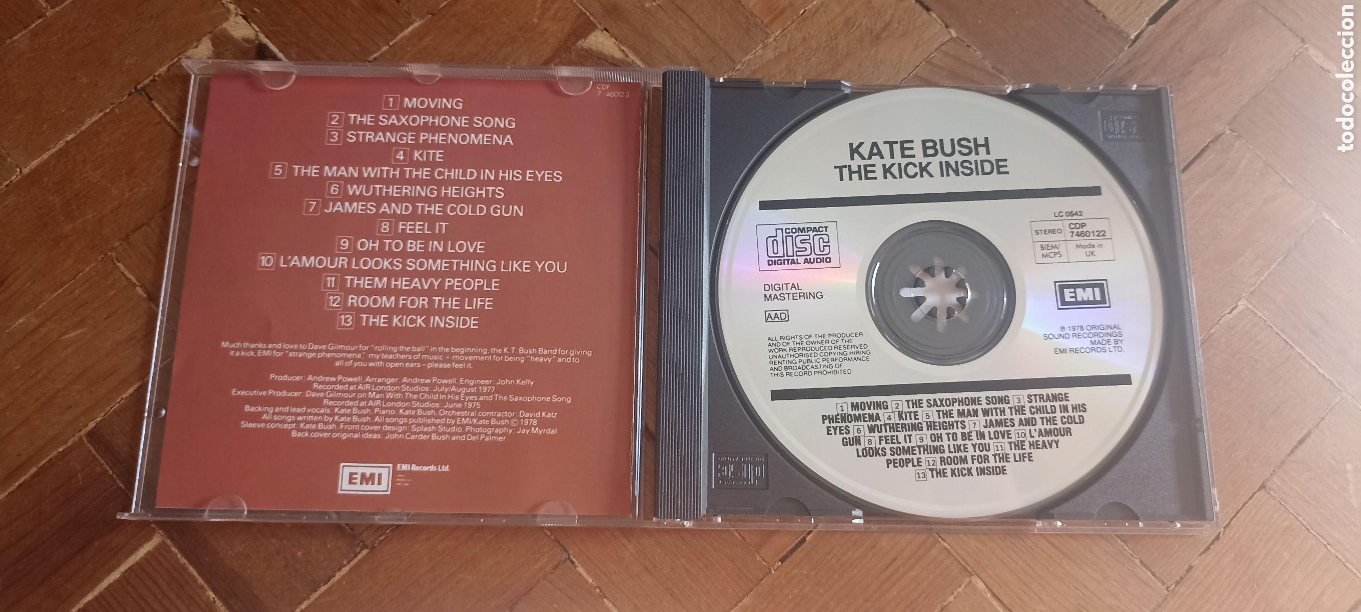 CDs de m&uacute;sica: CD Kate Bush The kick inside - Foto 3