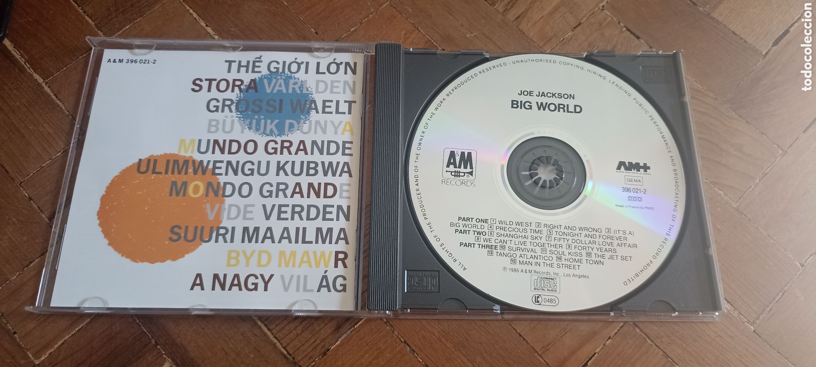CDs de m&uacute;sica: CD Joe Jackson Big World - Foto 3