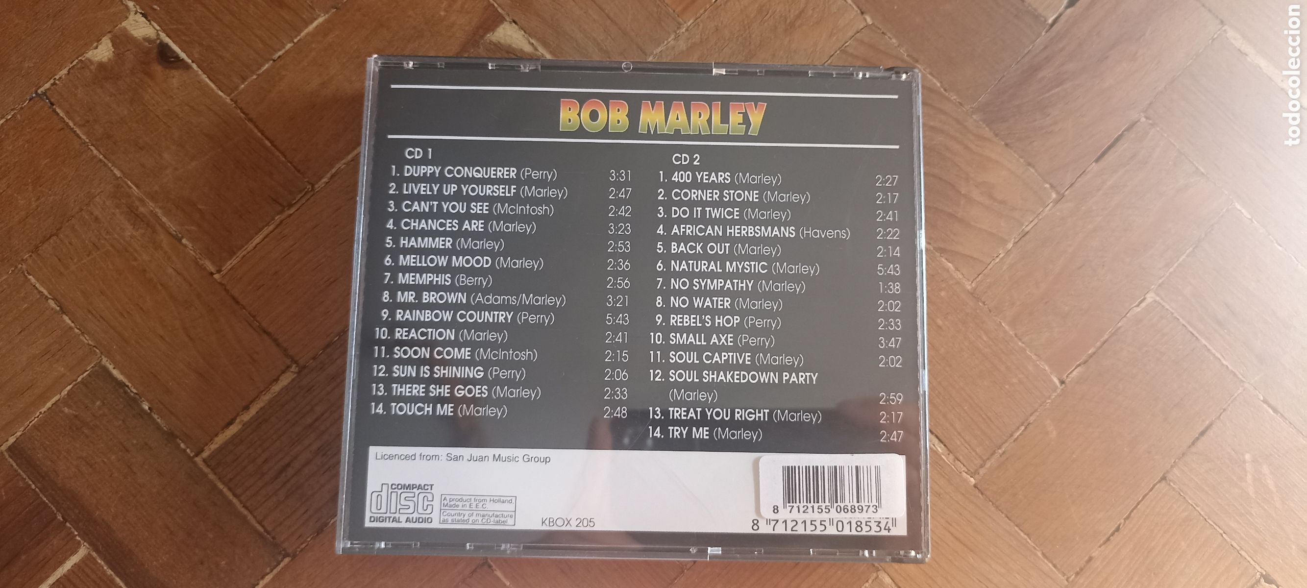 CDs de m&uacute;sica: CD Bob Marley Recopilatorio 2 CDs - Foto 2