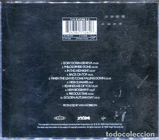 CDs de m&uacute;sica: VAN MORRISON / BACK ON TOP (CD EXILE 1999) - Foto 2