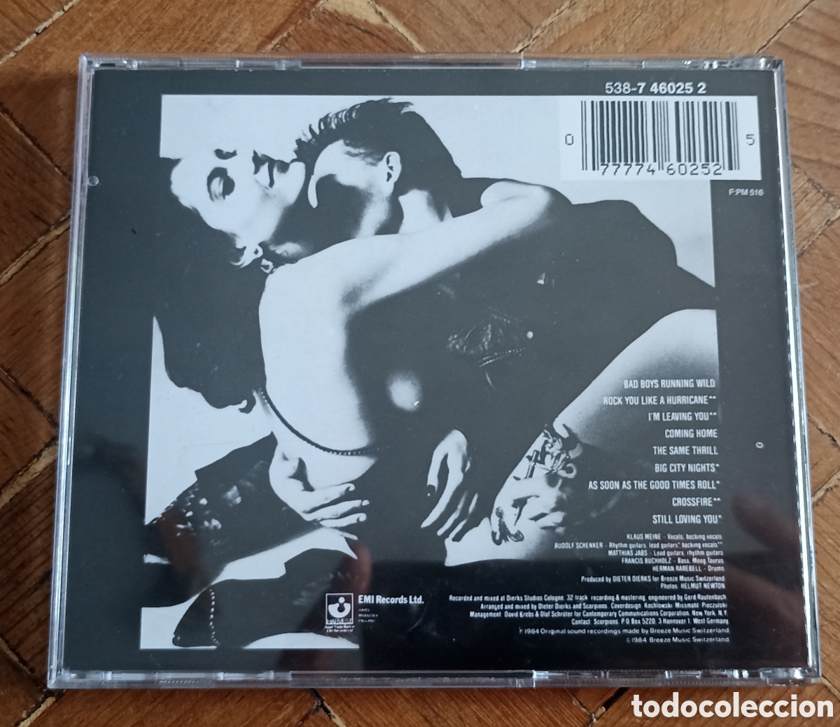 CDs de m&uacute;sica: CD Scorpions Love at first sting - Foto 2