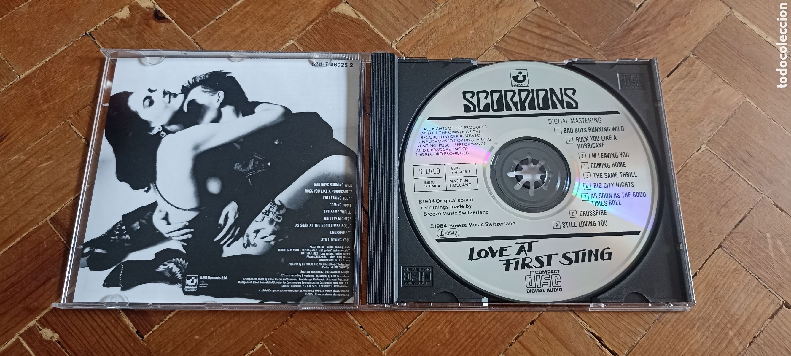 CDs de m&uacute;sica: CD Scorpions Love at first sting - Foto 3
