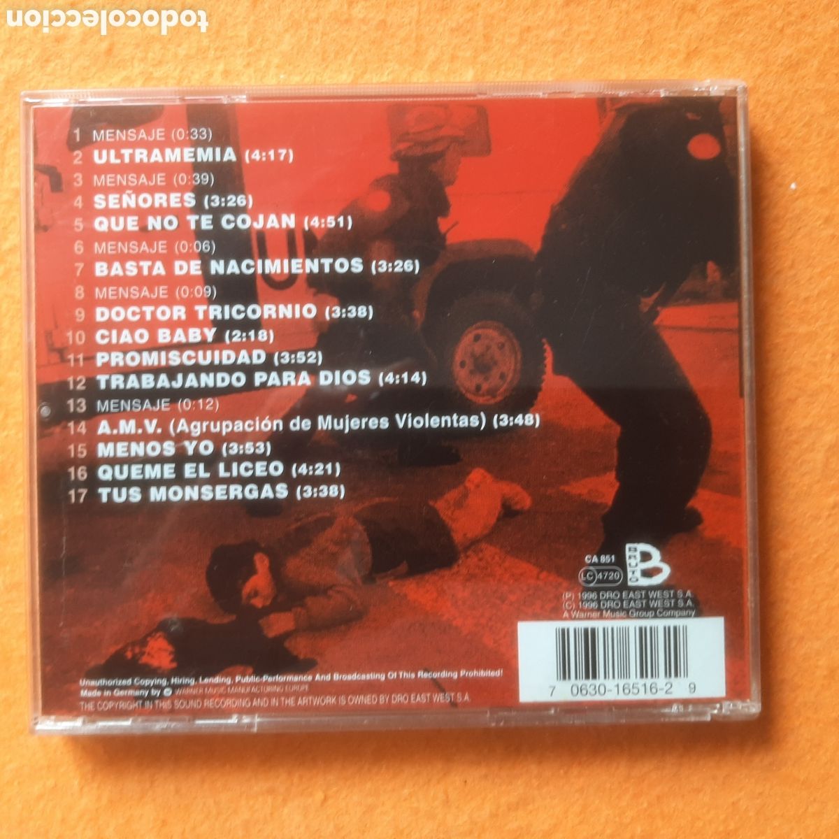 CDs de m&uacute;sica: Def con dos - ultramemia - Foto 3