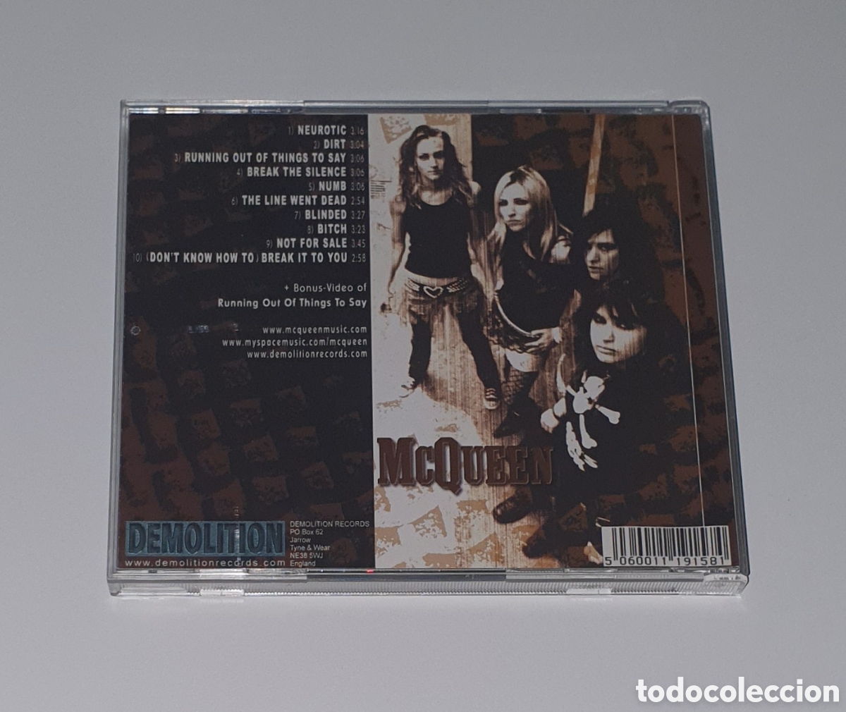 CDs de m&uacute;sica: McQUEEN / CD 2007 / BREAK THE SILENCE - Foto 3