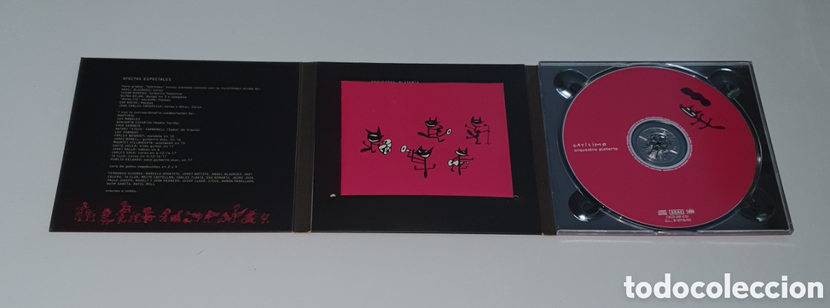 CDs de m&uacute;sica: ORQUESTRA PLATER&Iacute;A / CD 2002 / GAT&Iacute;SIMO - Foto 2