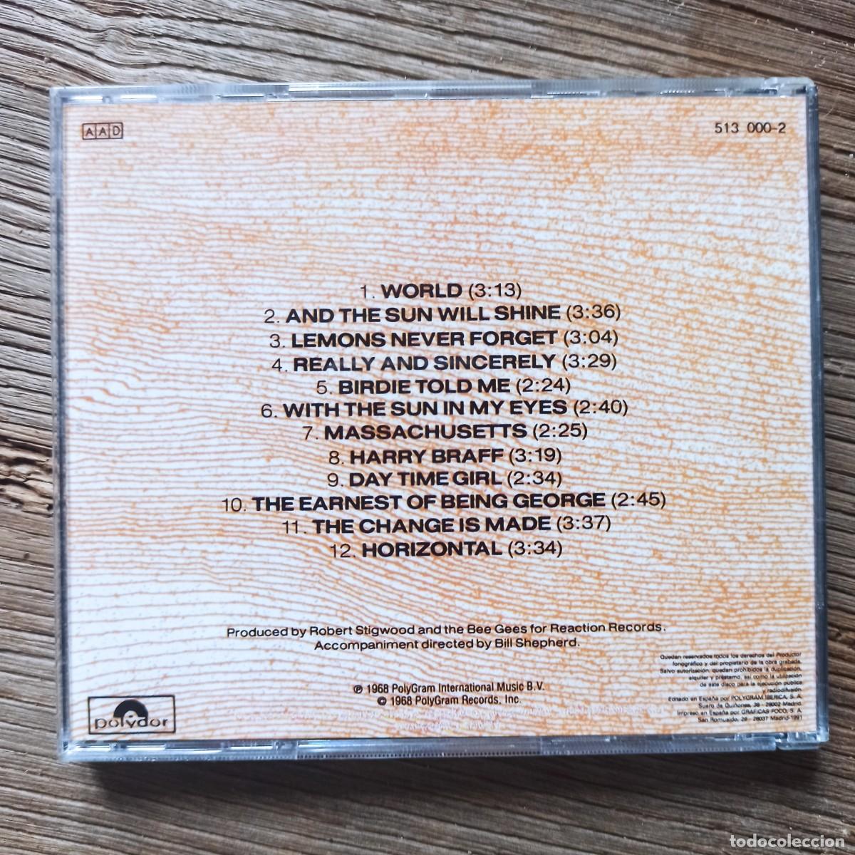 CDs de m&uacute;sica: CD Bee Gees &ndash; Horizontal - Foto 2