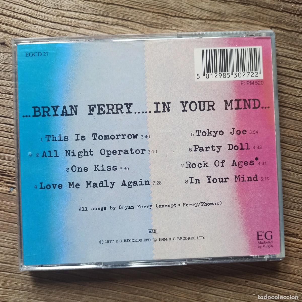 CDs de m&uacute;sica: CD Bryan Ferry &ndash; In Your Mind - Foto 2