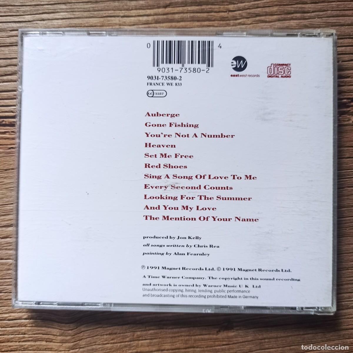 CDs de m&uacute;sica: CD Chris Rea &ndash; Auberge - Foto 2