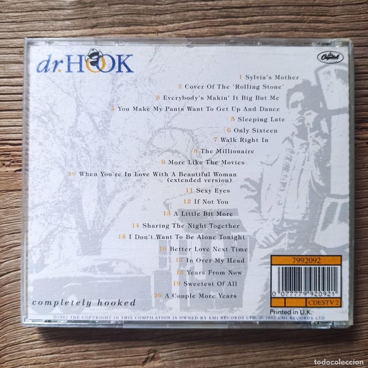 CDs de m&uacute;sica: CD Dr. Hook &ndash; Completely Hooked (The Best Of Dr. Hook) - Foto 2