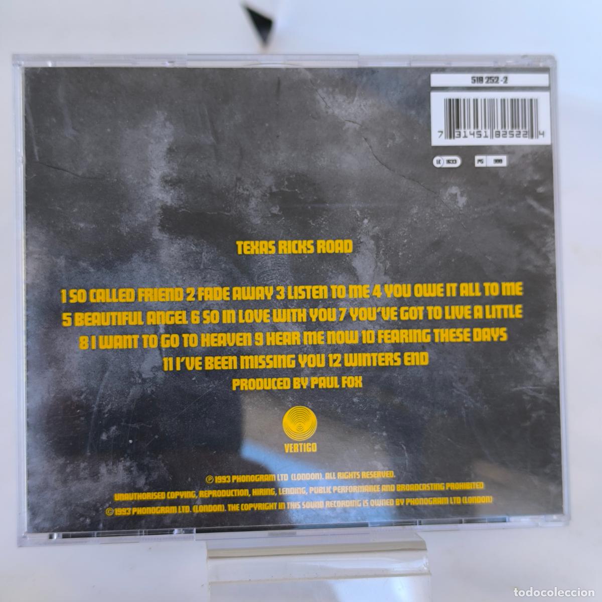 CDs de m&uacute;sica: TEXAS - RICKS ROAD - CD - Foto 2