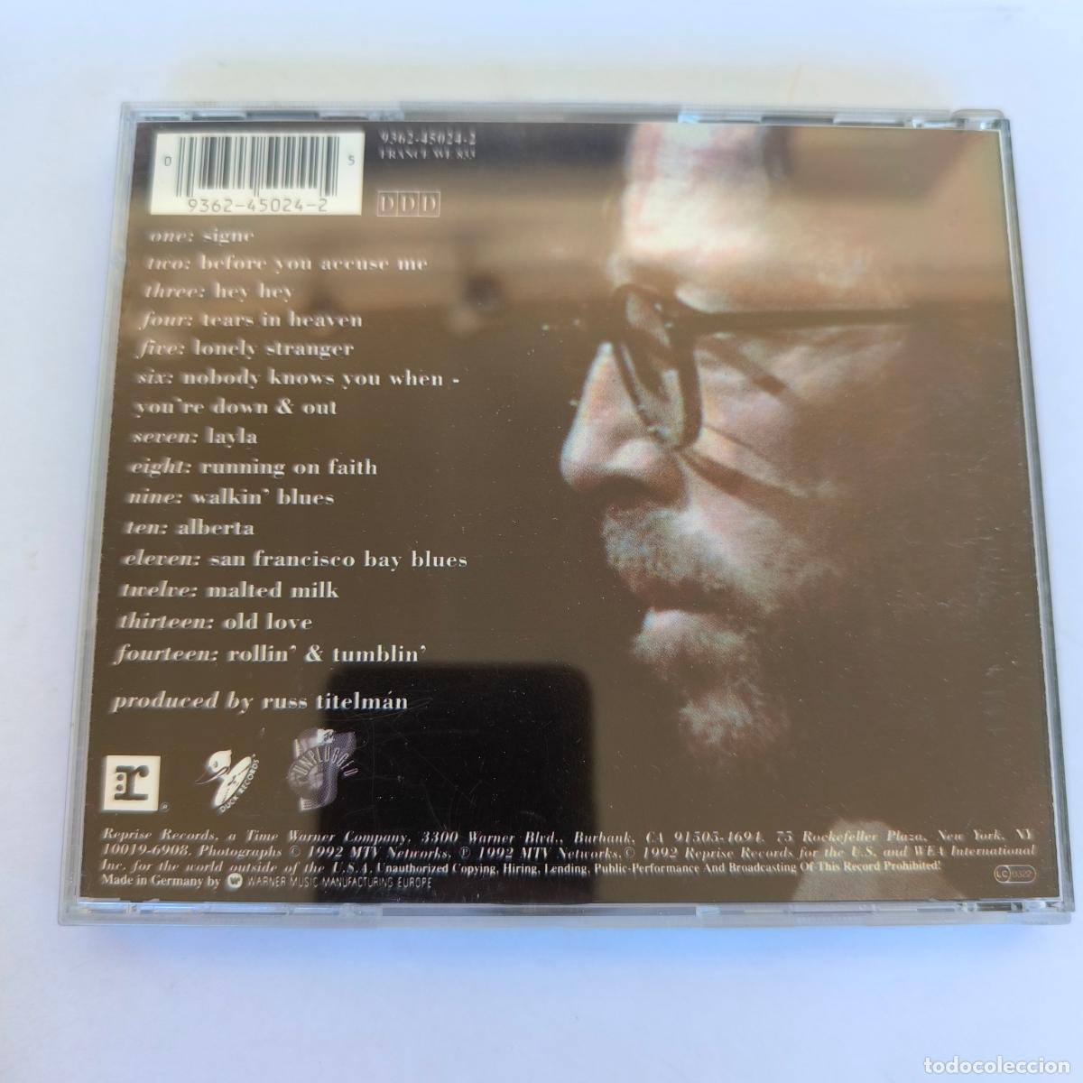 CDs de m&uacute;sica: ERIC CLAPTON - UMPLUGGED - CD - Foto 2