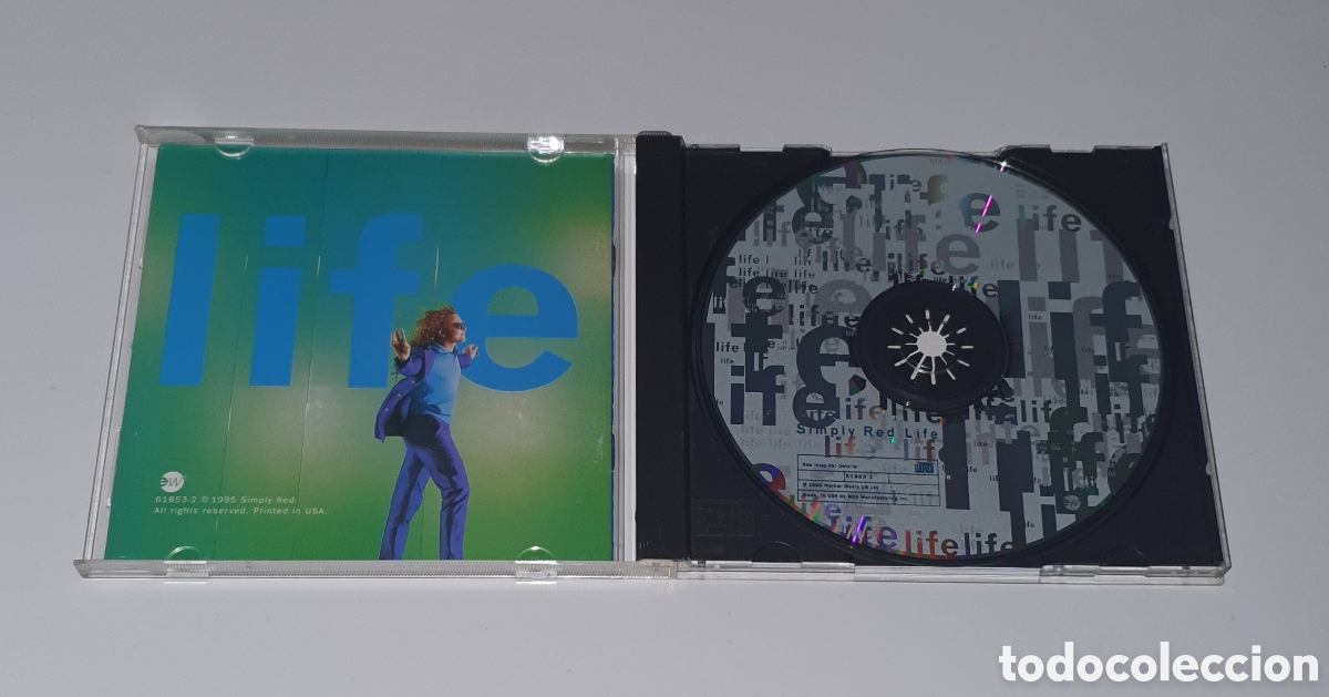 CDs de m&uacute;sica: SIMPLY RED / CD 1995 US / LIFE - Foto 2