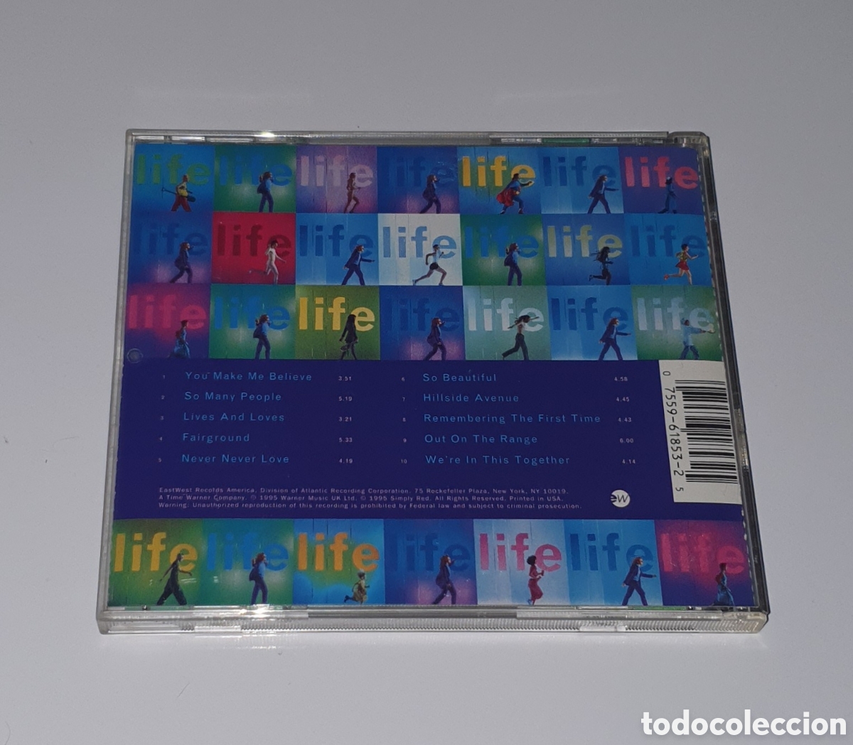 CDs de m&uacute;sica: SIMPLY RED / CD 1995 US / LIFE - Foto 3