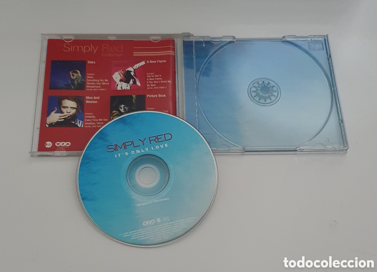 CDs de m&uacute;sica: SIMPLY RED / CD 2000 / ITS ONLY LOVE - Foto 2