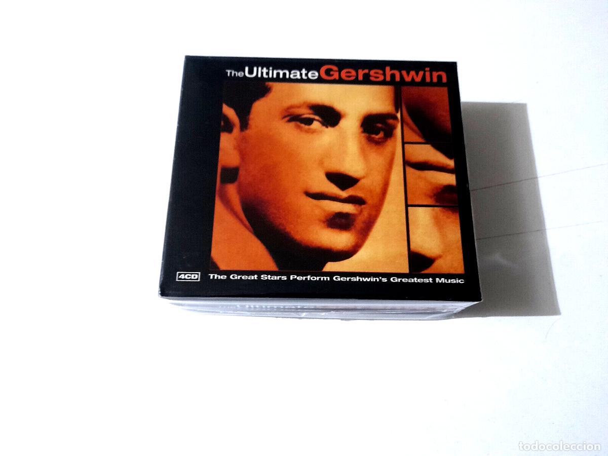 CDs de m&uacute;sica: GEORGE GERSHWIN &rdquo;THE ULTIMATE GERSHWIN&rdquo; 4CD 84 TRACKS CD BOX SET - Foto 1