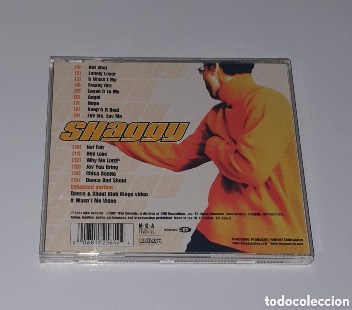 CDs de m&uacute;sica: SHAGGY / CD 2001 / HOT SHOT - Foto 3