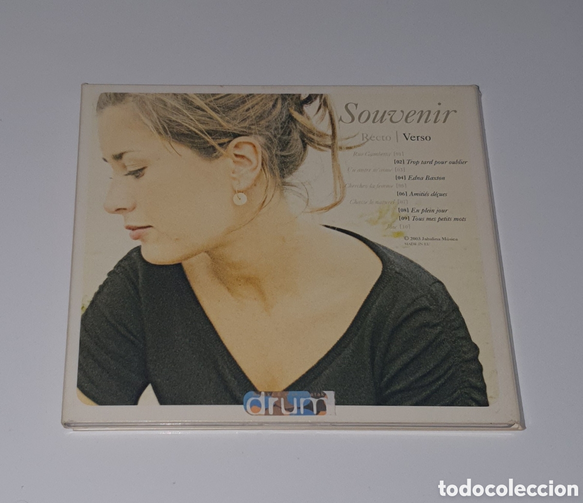 CDs de m&uacute;sica: SOUVENIR / CD 2003 / RECTO - VERSO - Foto 3