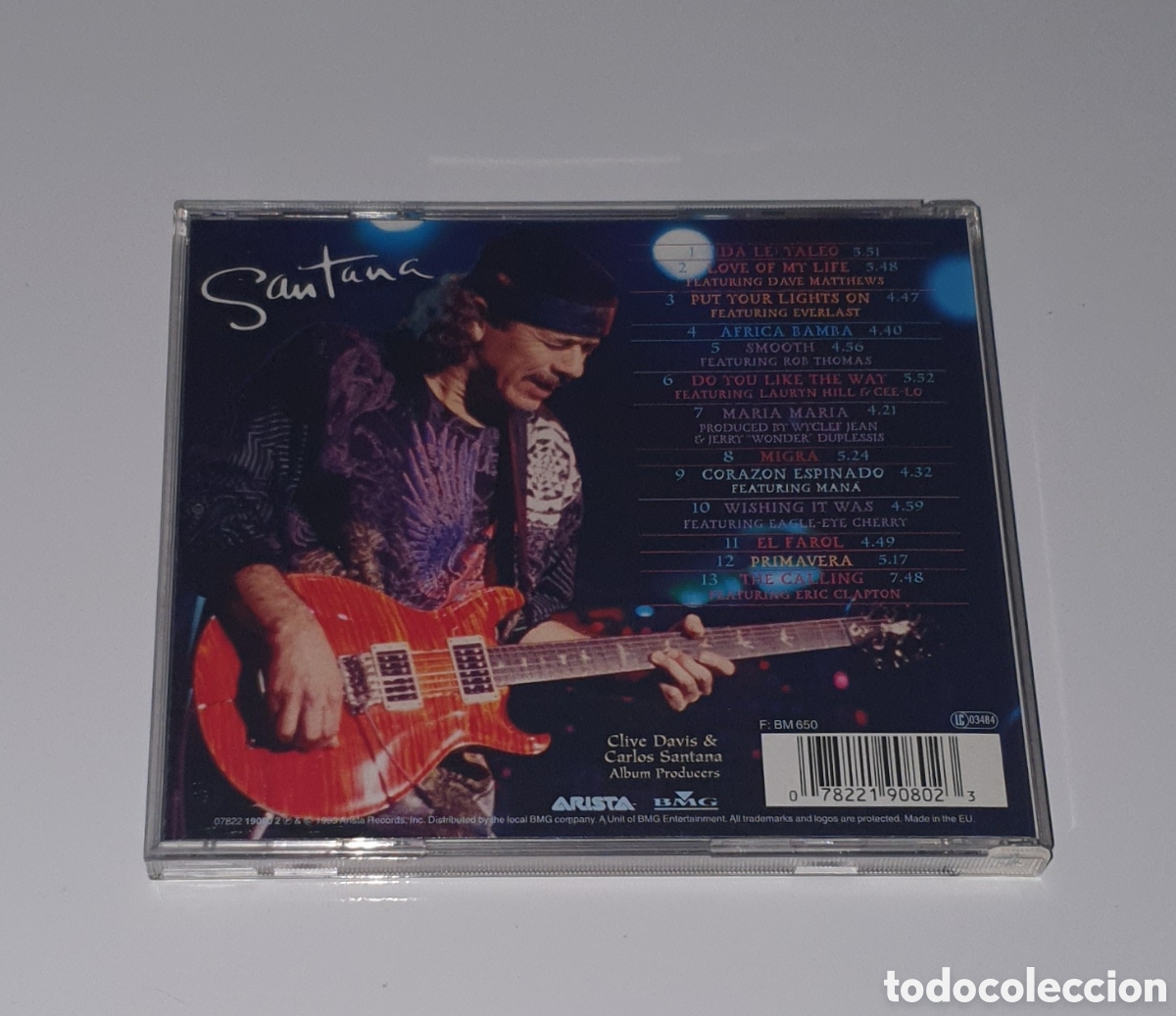 CDs de m&uacute;sica: SANTANA / CD 1999 / SUPERNATURAL - Foto 3