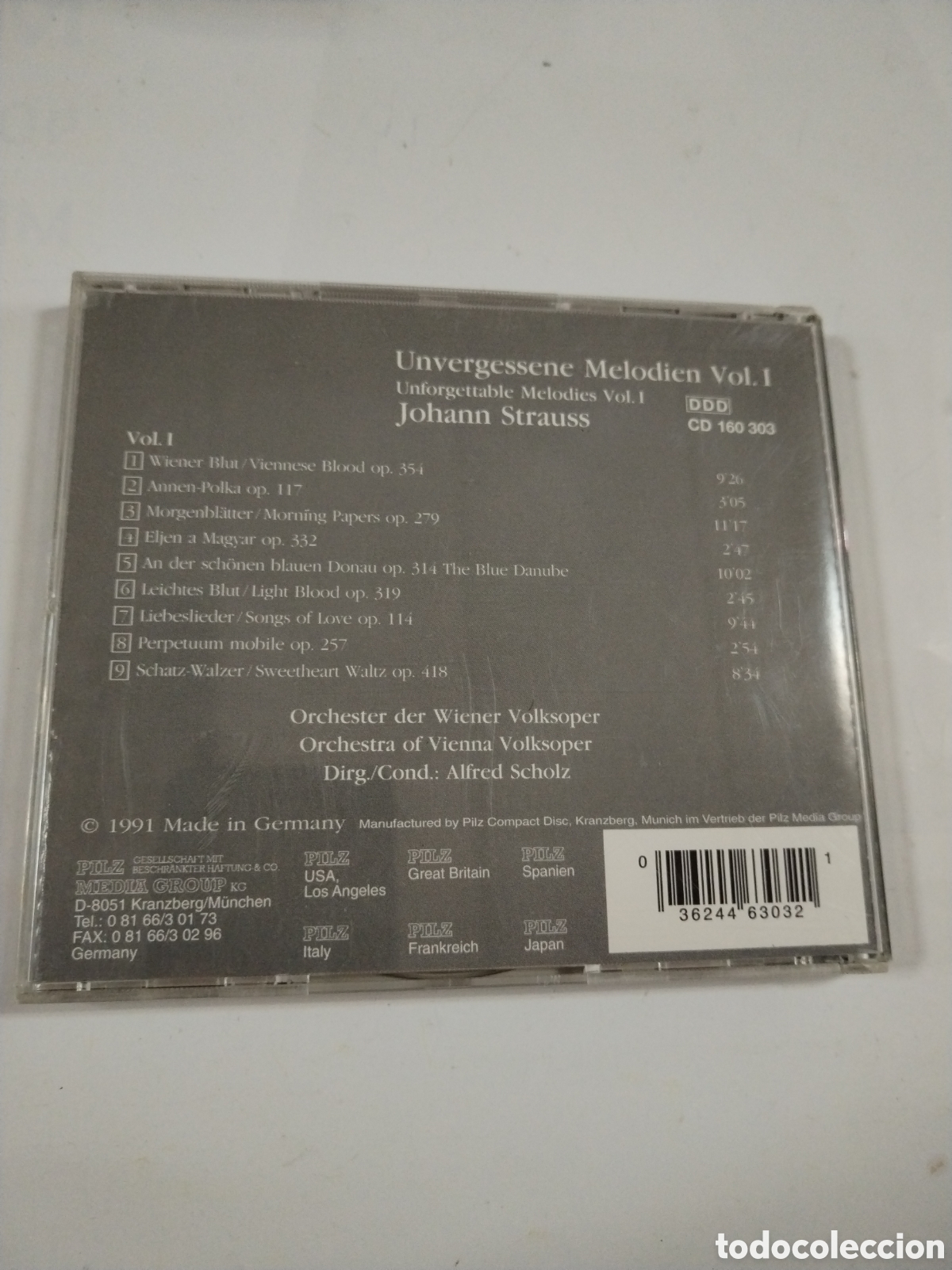 CDs de m&uacute;sica: Vienna Master Series. Johann Strauss. CD - Foto 2