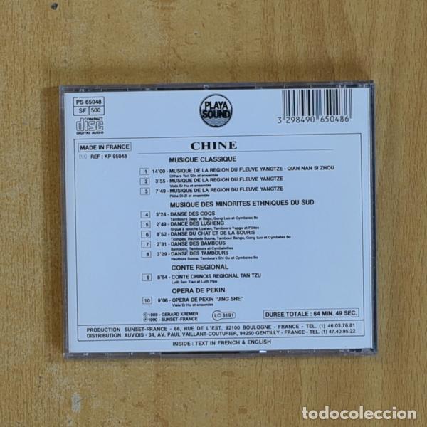 CDs de m&uacute;sica: VARIOS - CHINE - CD - Foto 2