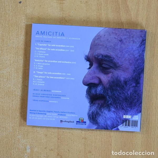 CDs de m&uacute;sica: LUIS DE PABLO - AMICITIA - CD - Foto 2