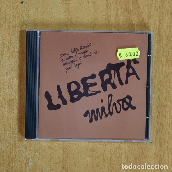CDs de m&uacute;sica: MILVA - LIBERTA - CD - Foto 1