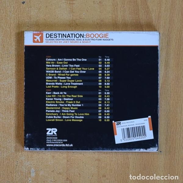 CDs de m&uacute;sica: VARIOS - DESTINATION BOOGIE - CD - Foto 2