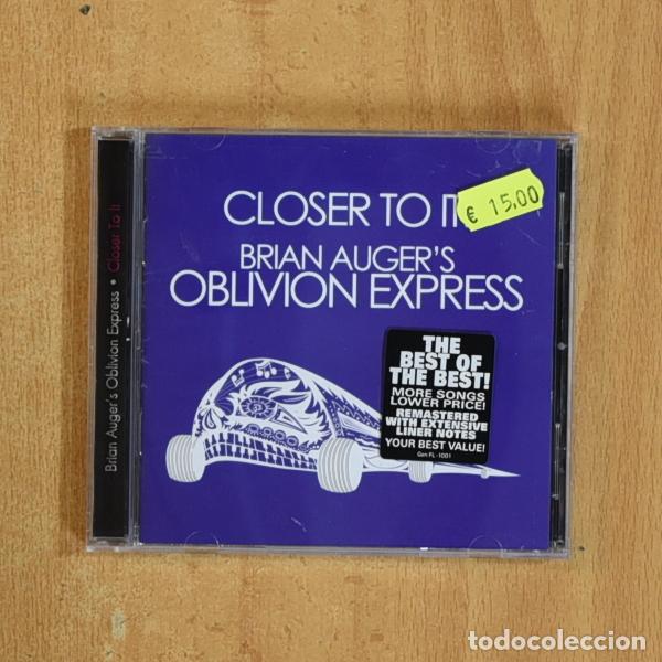 CDs de m&uacute;sica: BRIAN AUGERS OBLIVION EXPRESS - CLOSER TO IT - CD - Foto 1