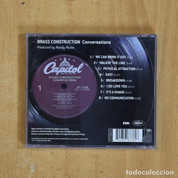 CDs de m&uacute;sica: CONVERSATIONS - BRASS CONSTRUCTION - CD - Foto 2