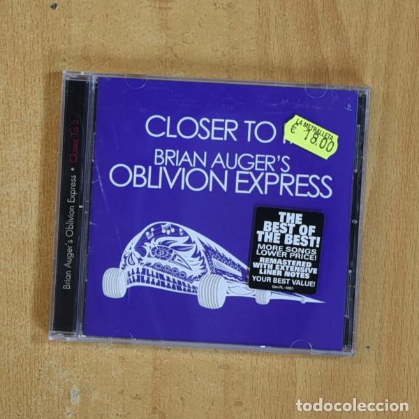 CDs de m&uacute;sica: BRIAN AUGERS OBLIVION EXPRESS - CLOSER TO IT - CD - Foto 1