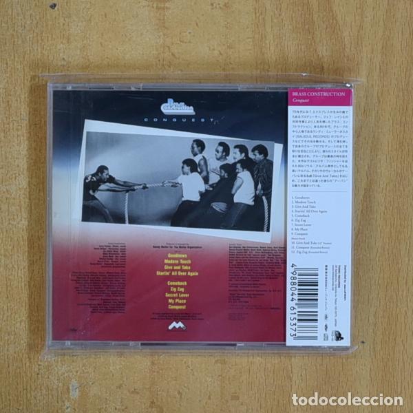 CDs de m&uacute;sica: BRASS CONSTRUCTION - CONQUEST - ED JAPONESA CD - Foto 2
