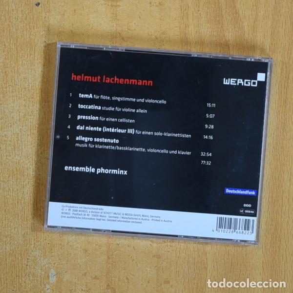 CDs de m&uacute;sica: HELMUT LACHENMANN - DAL NIENTE - CD - Foto 2