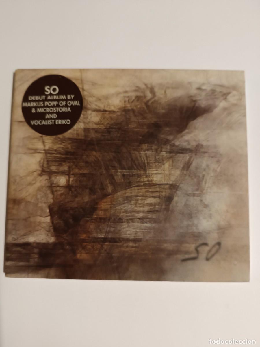 CDs de m&uacute;sica: So / So (Digipak) (Electr&oacute;nica) - Foto 1