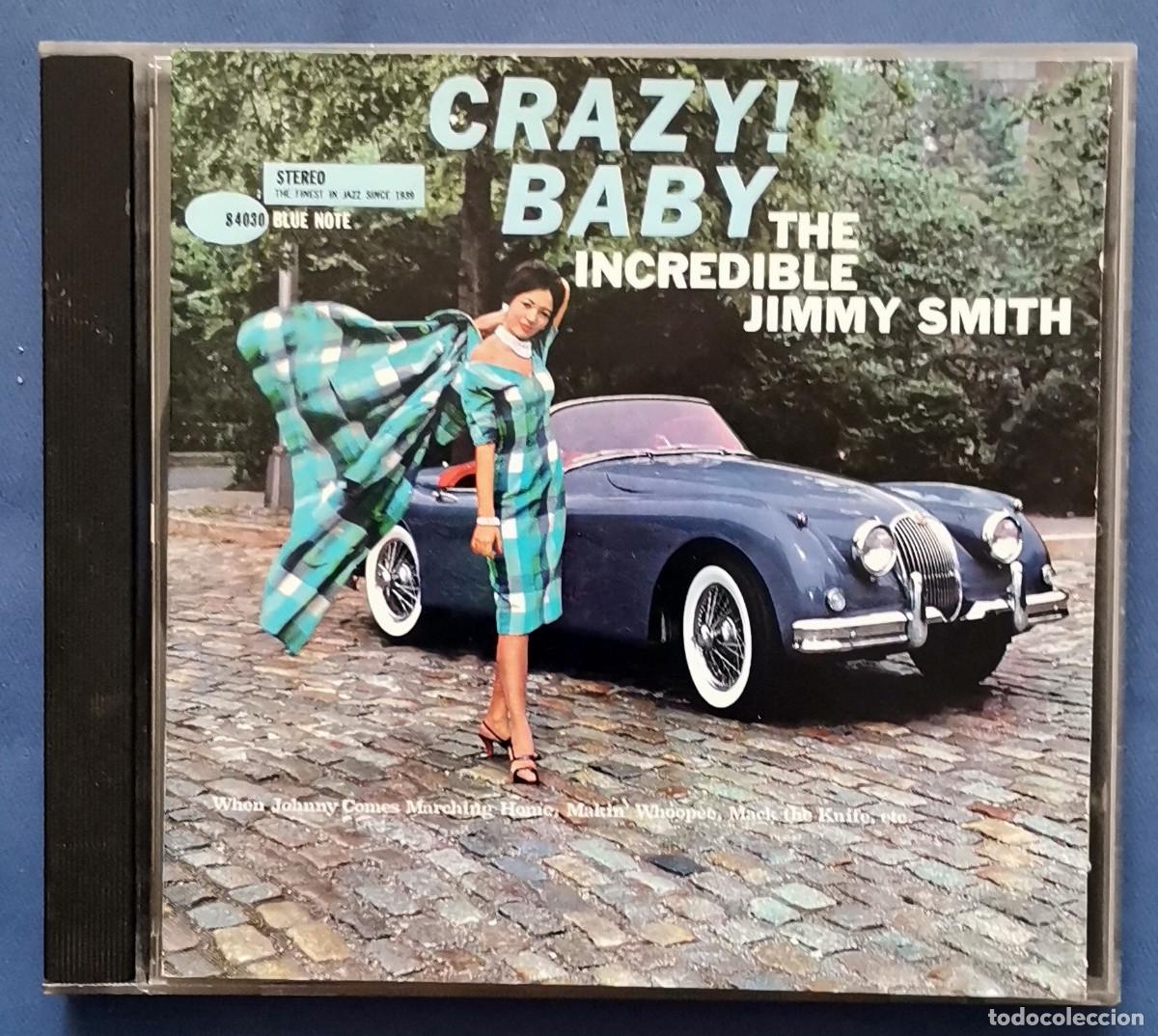 CDs de m&uacute;sica: Jimmy Smith &lrm;&ndash; Crazy! Baby CD, US Blue Note - Foto 1