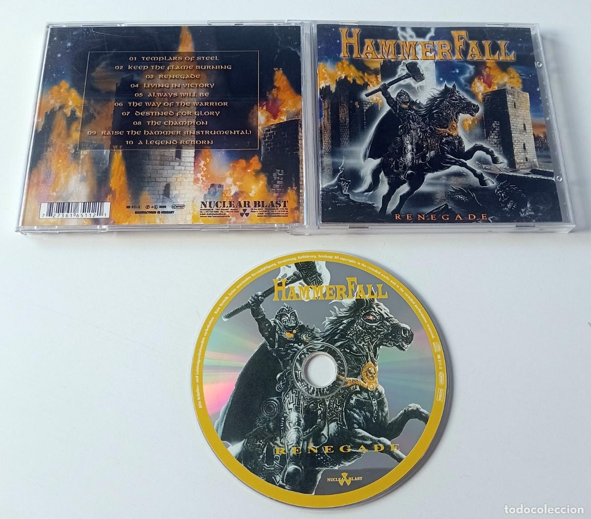 CDs de m&uacute;sica: CD HAMMERFALL - RENEGADE - Foto 2