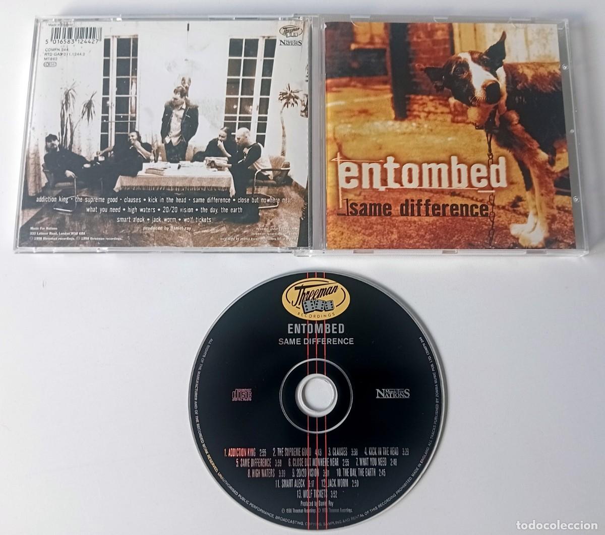 CDs de m&uacute;sica: CD ENTOMBED - SAME DIFFERENCE - Foto 2
