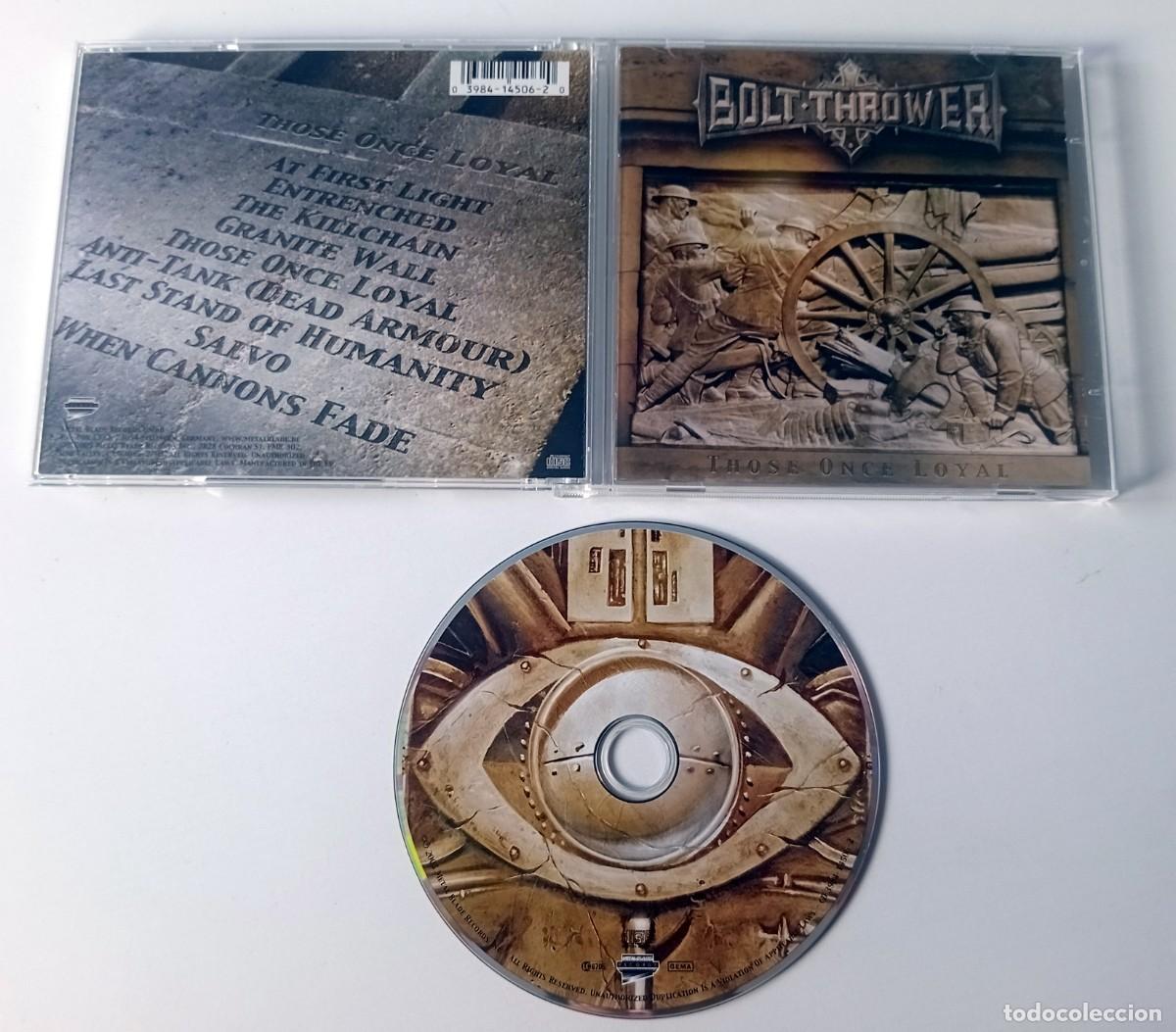 CDs de m&uacute;sica: CD BOLT THROWER - THOSE ONCE LOYAL - Foto 2