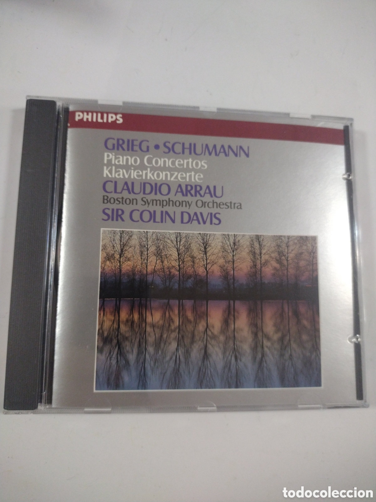 CDs de m&uacute;sica: EDVARD GRIEG PIANO CONCERTO SCHUMANN (PHILIPS). CD - Foto 1
