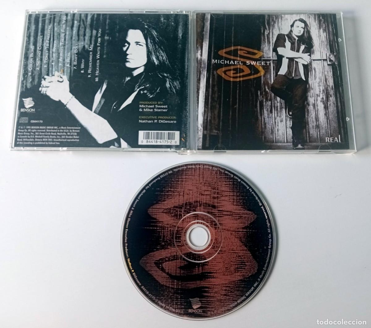 CDs de m&uacute;sica: CD MICHAEL SWEET (STRYPER)- REAL - Foto 2