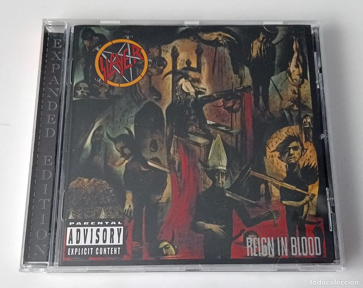 CDs de m&uacute;sica: CD SLAYER - REIGN IN BLOOD - Foto 1